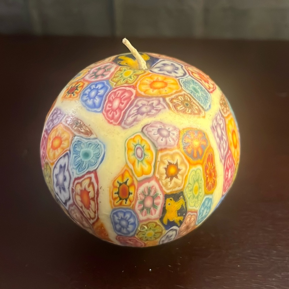 Vintage Round Candle